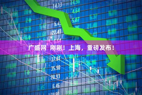 广盛网  刚刚！上海，重磅发布！